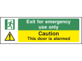 Exit For Emergency Use Only