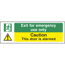 Exit For Emergency Use Only