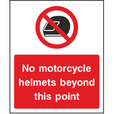 No Motorcycle Helmets